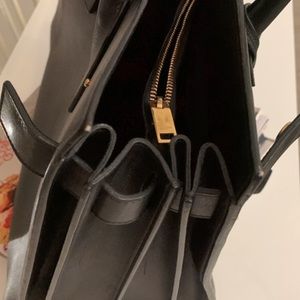 Saint Laurent black sac du jour tote